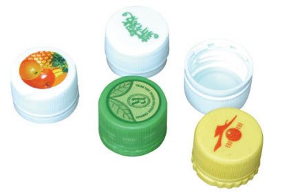 platte dop bedrukken water flesjes